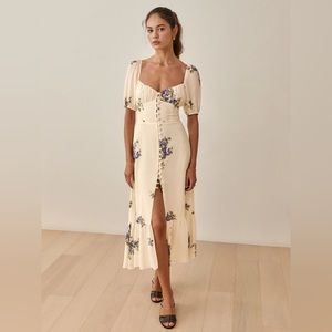 Reformation Charlee Dress in Macadamia size 4